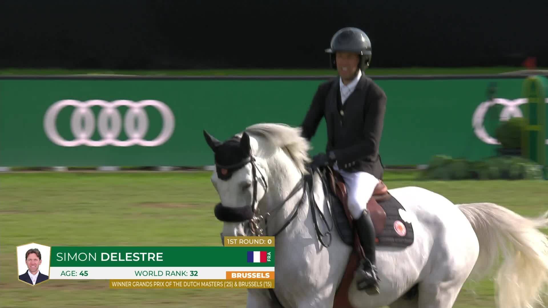 Simon Delestre with Gatsby du Tillard - CSI 5* Bruxelles 2026 - Round 2