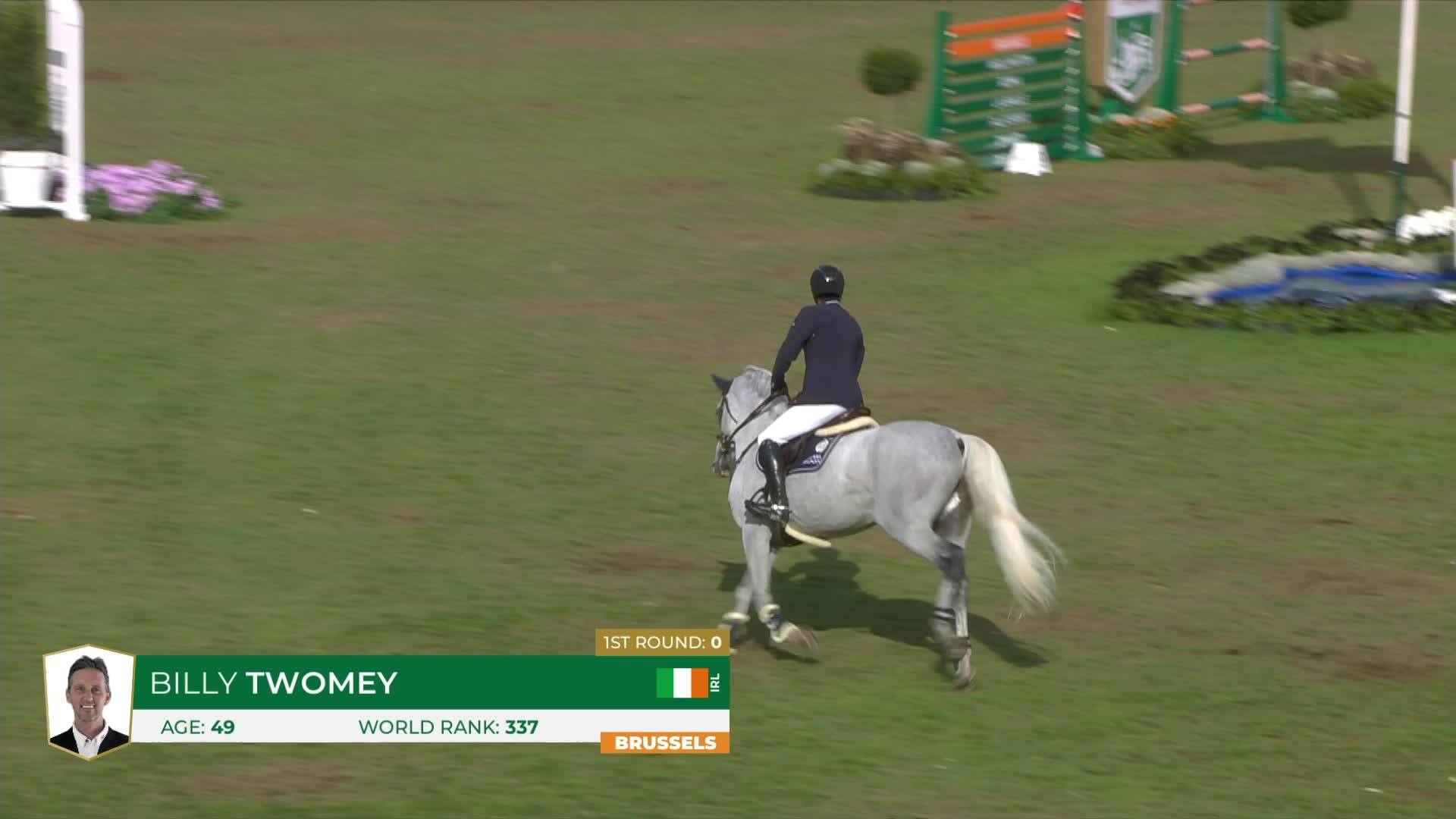 Billy Twomey with Ace Of Hearts Z - CSI 5* Bruxelles 2026 - Round 2