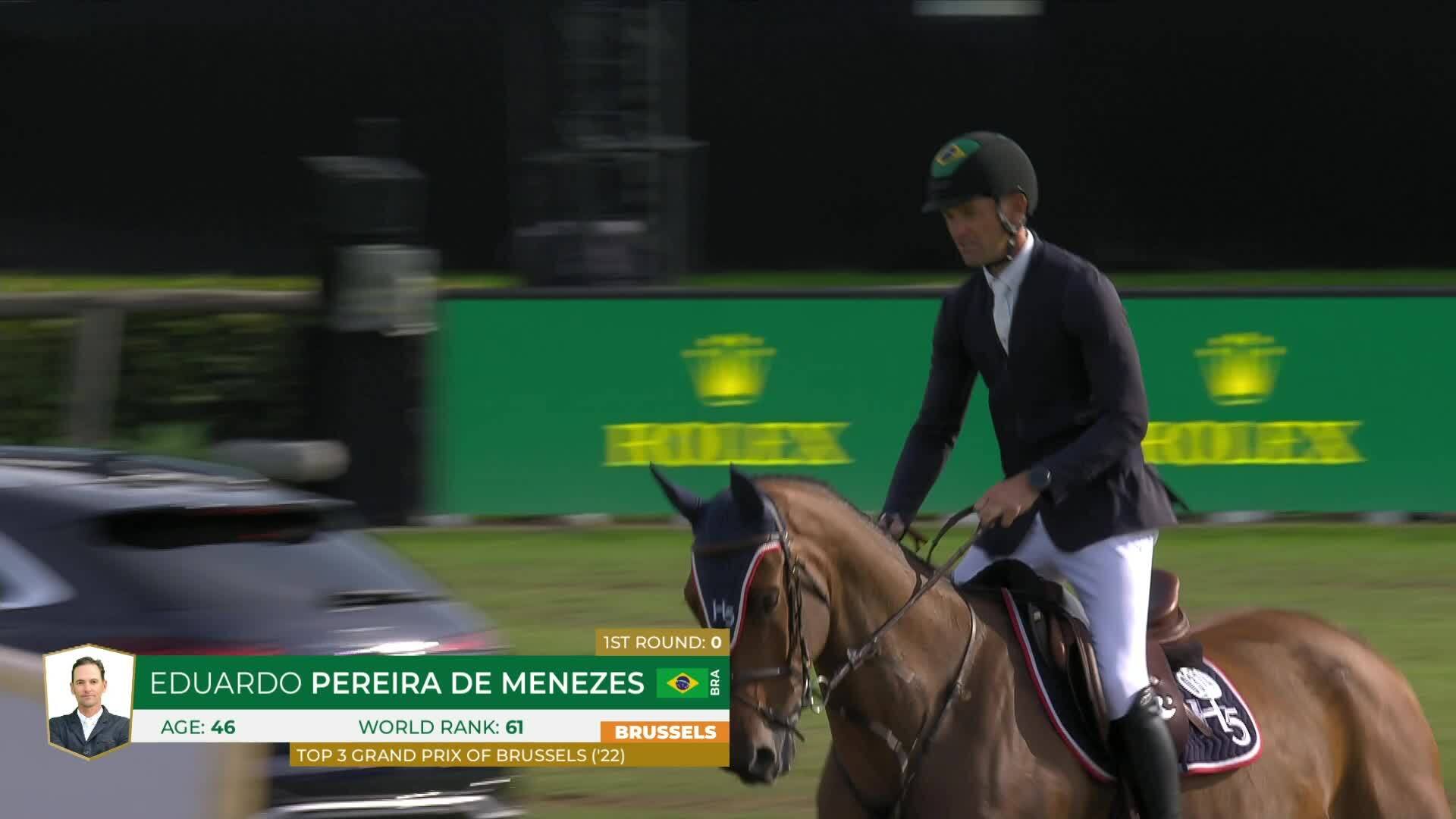 Eduardo Pereira de Menezes with H5 Londontime - CSI 5* Bruxelles 2026 - Round 2