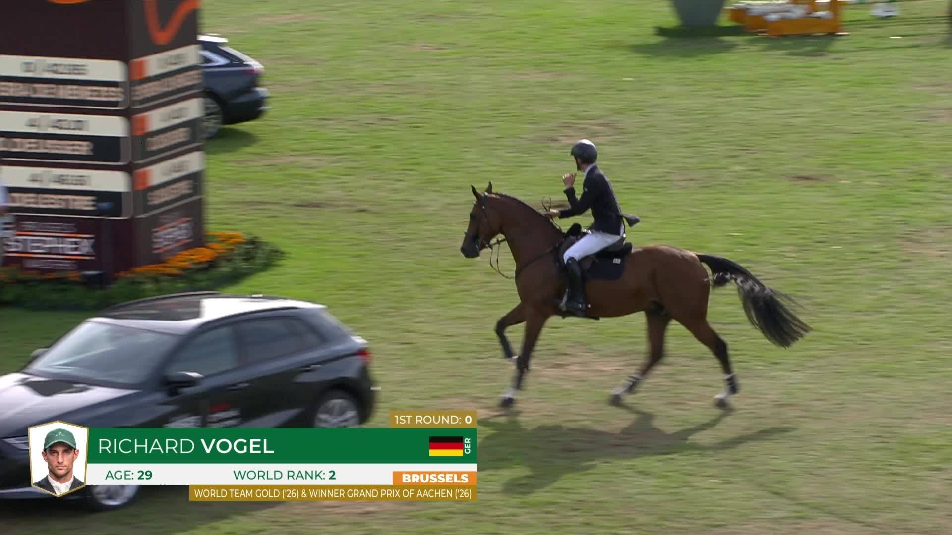 Richard Vogel with Gangster Montdesir - CSI 5* Bruxelles 2026 - Round 2