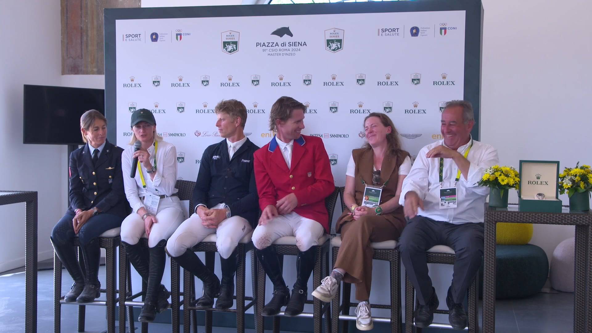 Rolex Grand Prix CSIO Roma - Press Conference 2024