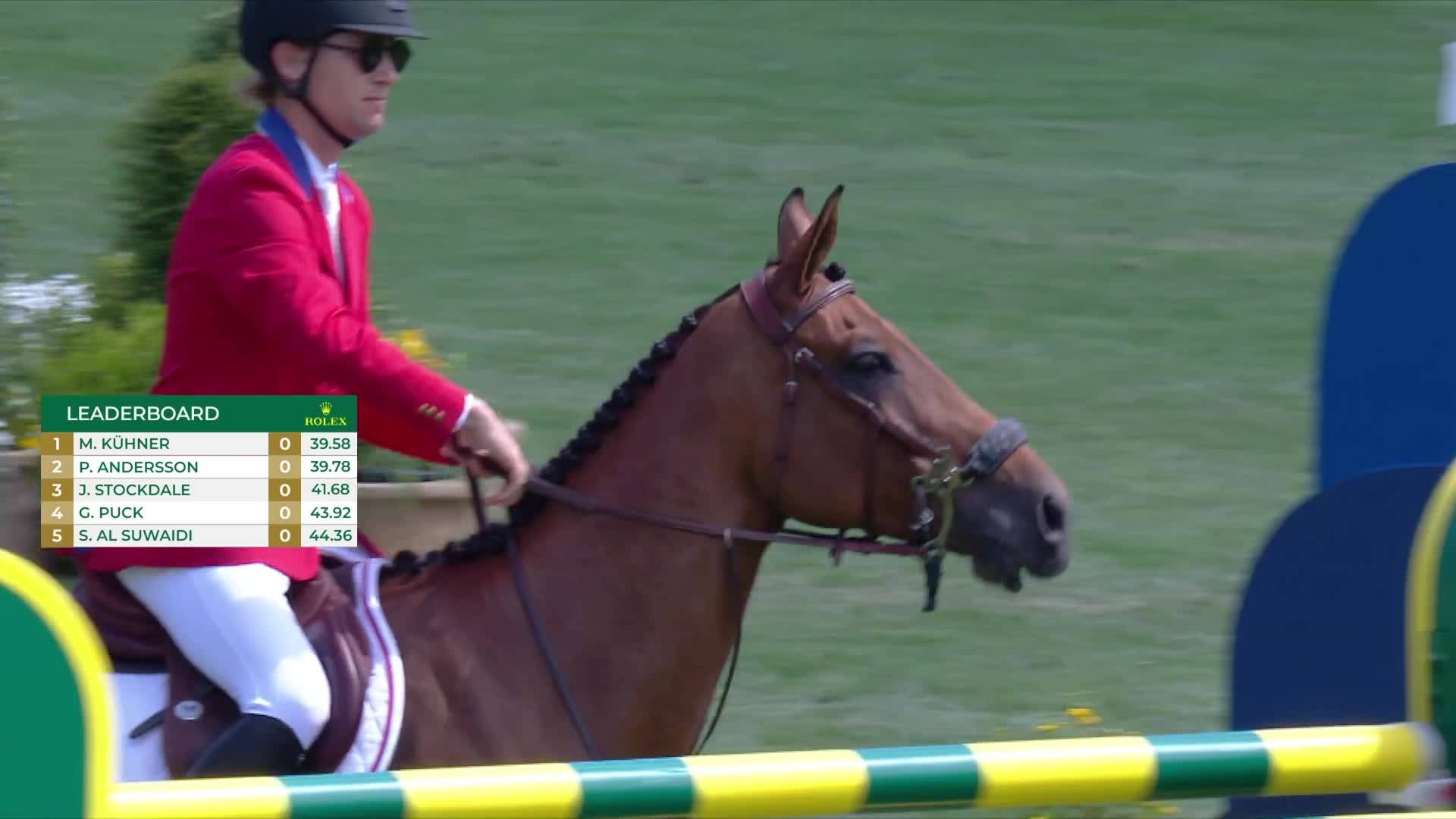 Karl Cook with Caracole de la Roque - CSIO Rome - Piazza di Siena 2024 - Round 2