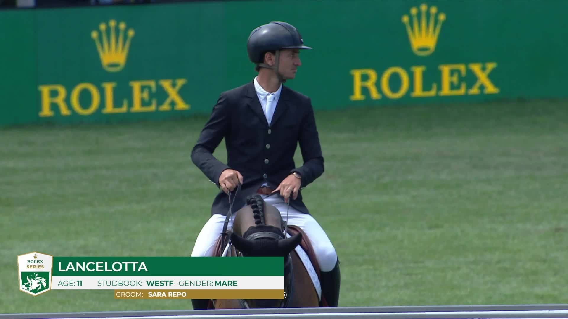 Steve Guerdat with Lancelotta - CSIO Rome - Piazza di Siena 2024 - Round 2