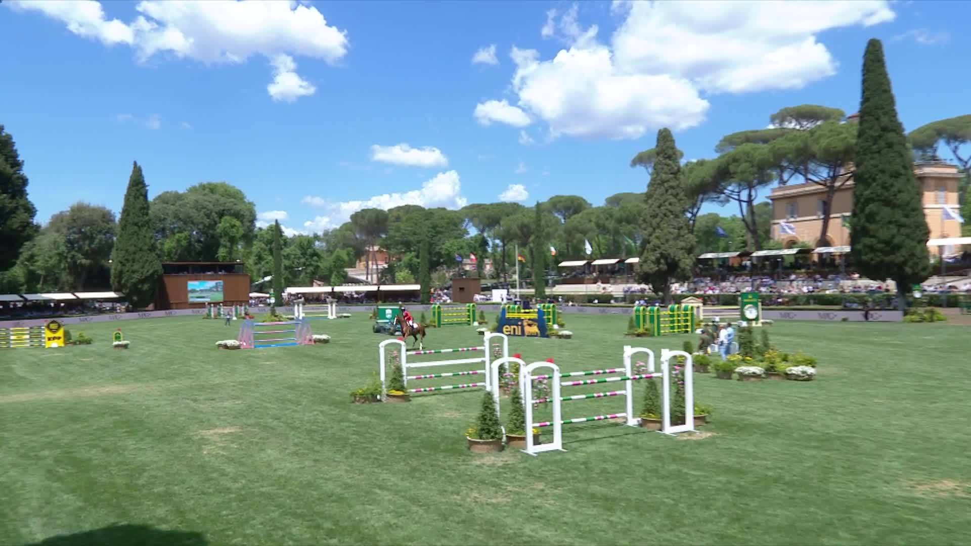 Niels Bruynseels with Origi Vd Vosberg - Brussels Stephex Masters 2024 - Round 1