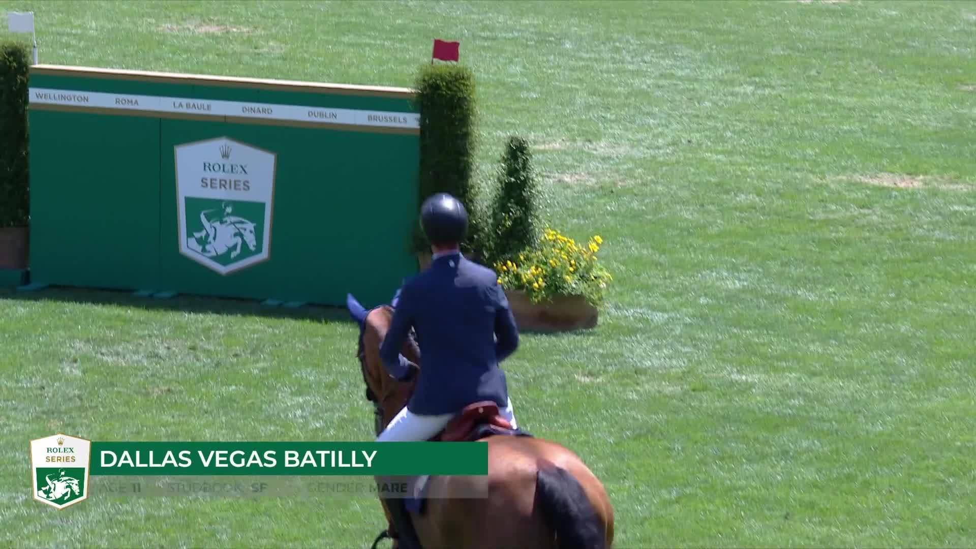Ben Maher with Dallas Vegas Batilly - CSIO Rome - Piazza di Siena 2024 - Round 1