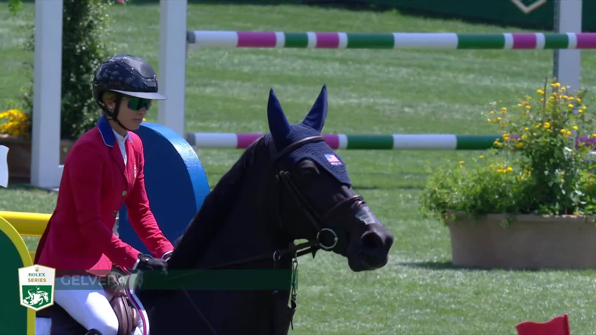 Alise Oken with Gelvera - CSIO Rome - Piazza di Siena 2024 - Round 1