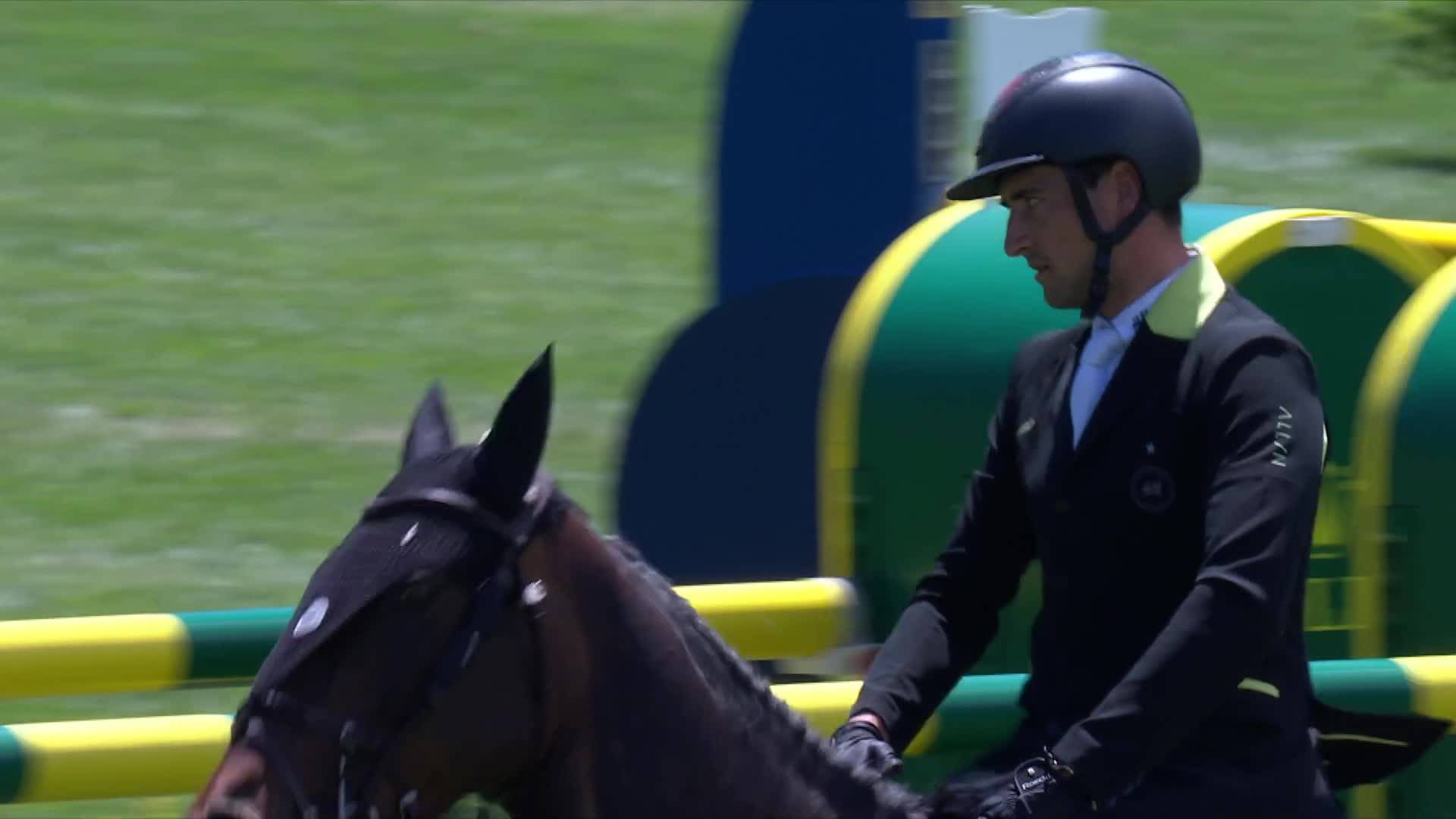 Michael Duffy with Calypso de Beaufour - Brussels Stephex Masters 2024 - Round 1