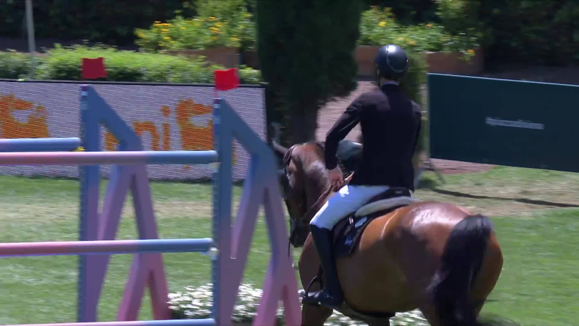 Pieter Devos with Casual Dv Z - CSIO Rome - Piazza di Siena 2024 - Round 1