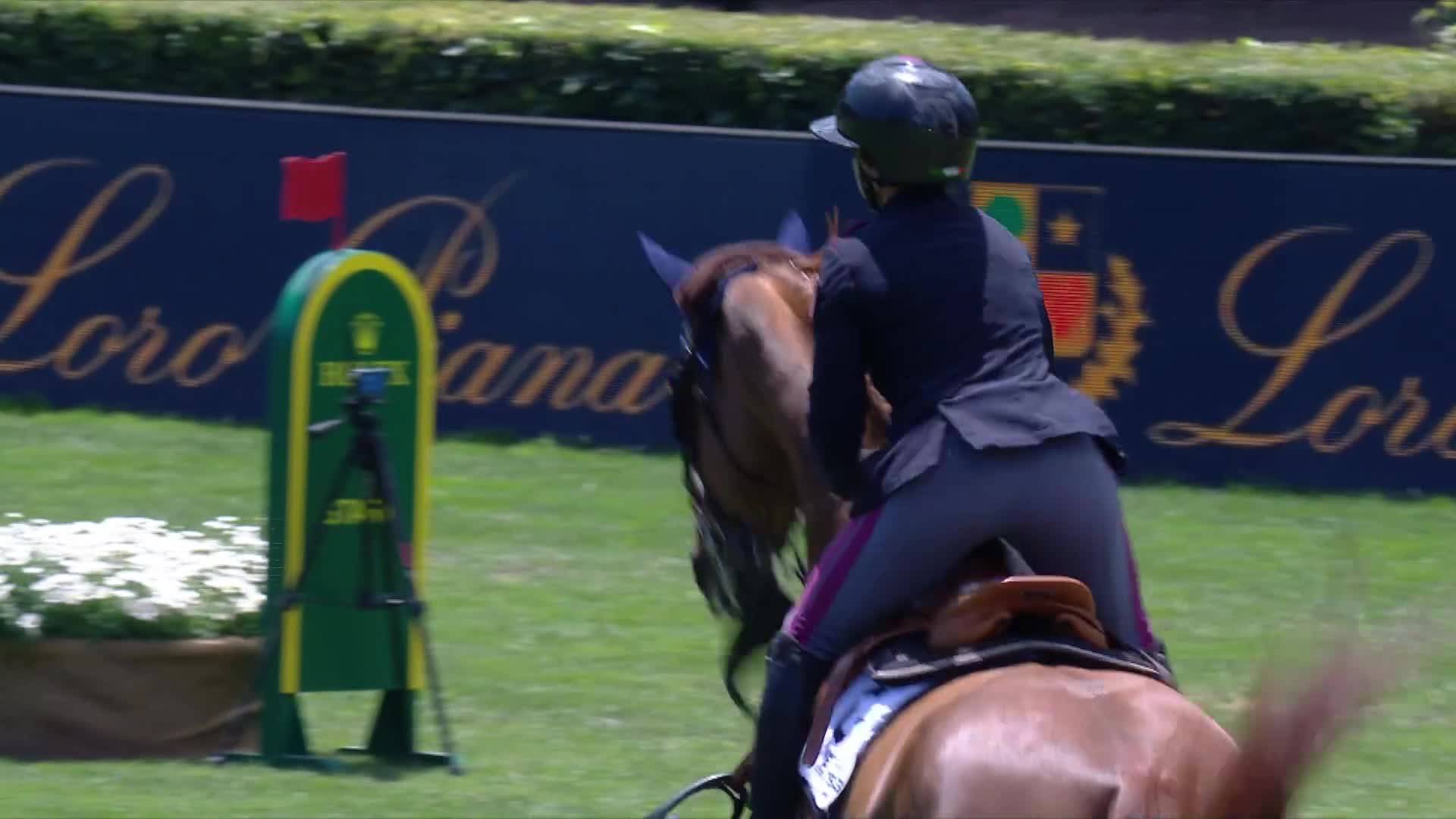 Francesca Ciriesi with Cape Coral - CSIO Rome - Piazza di Siena 2024 - Round 1