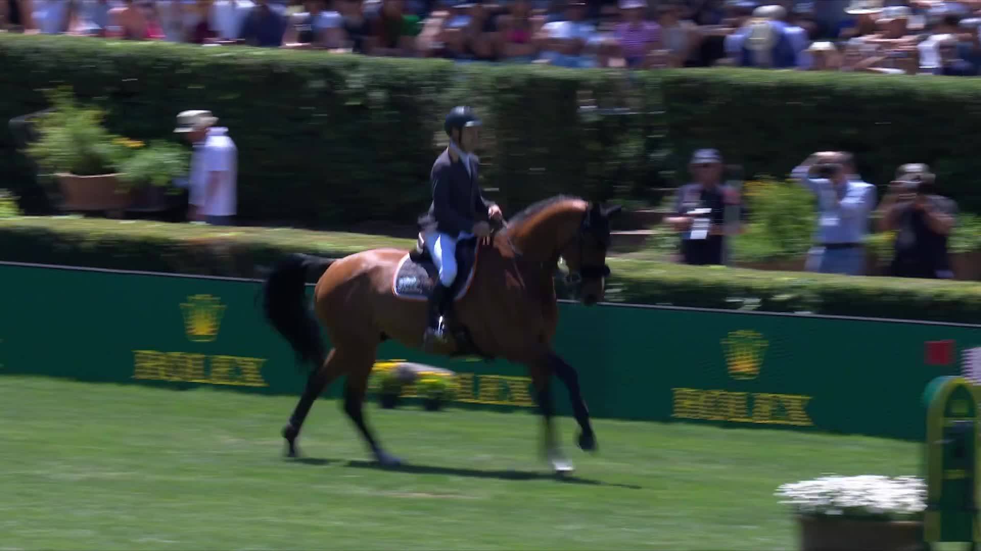 Christopher Burton with Jacksonville Eurohill - CSIO Rome - Piazza di Siena 2024 - Round 1