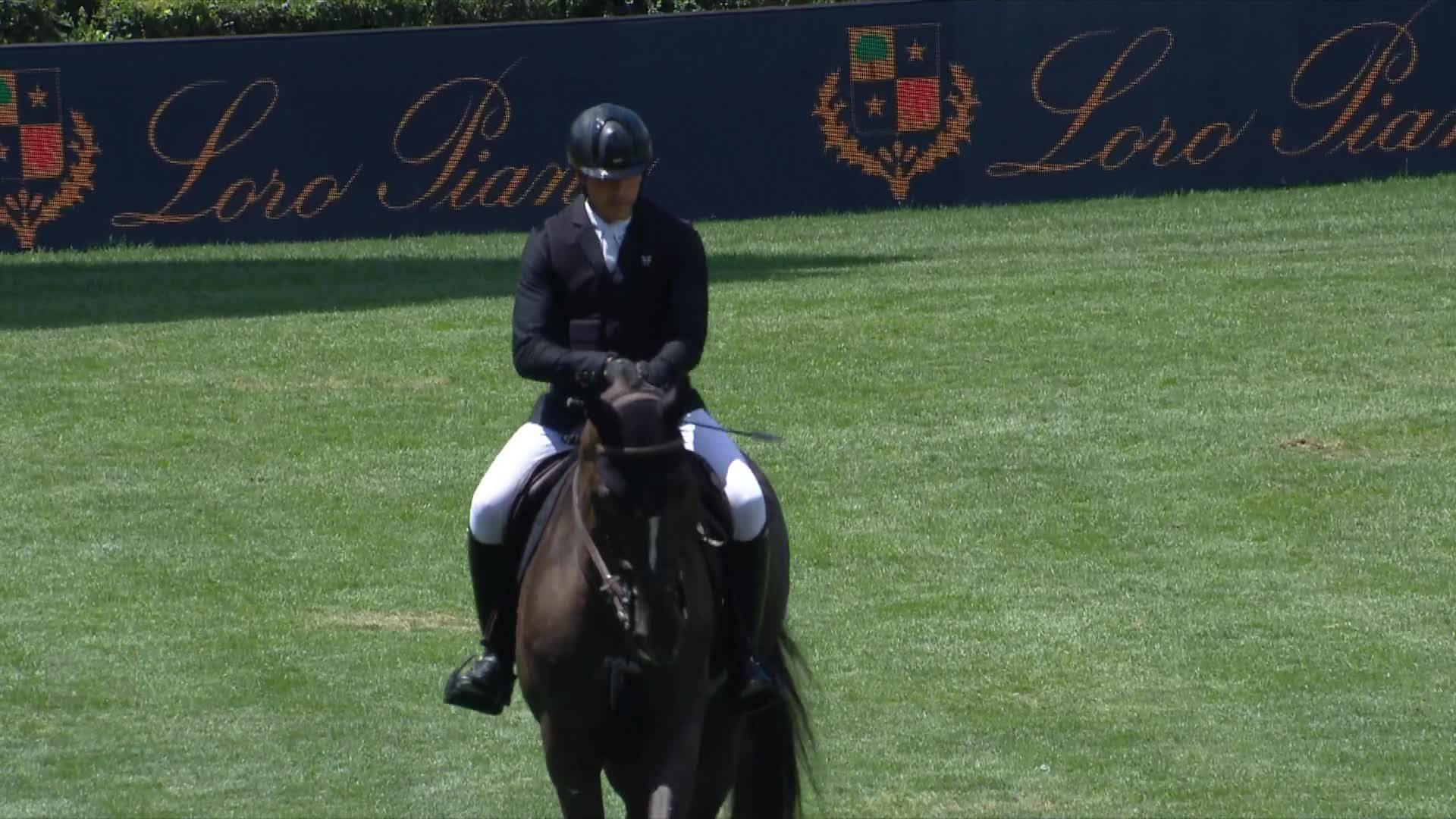 Antonio Maria Garofalo with Conquestador - CSIO Rome - Piazza di Siena 2024 - Round 1