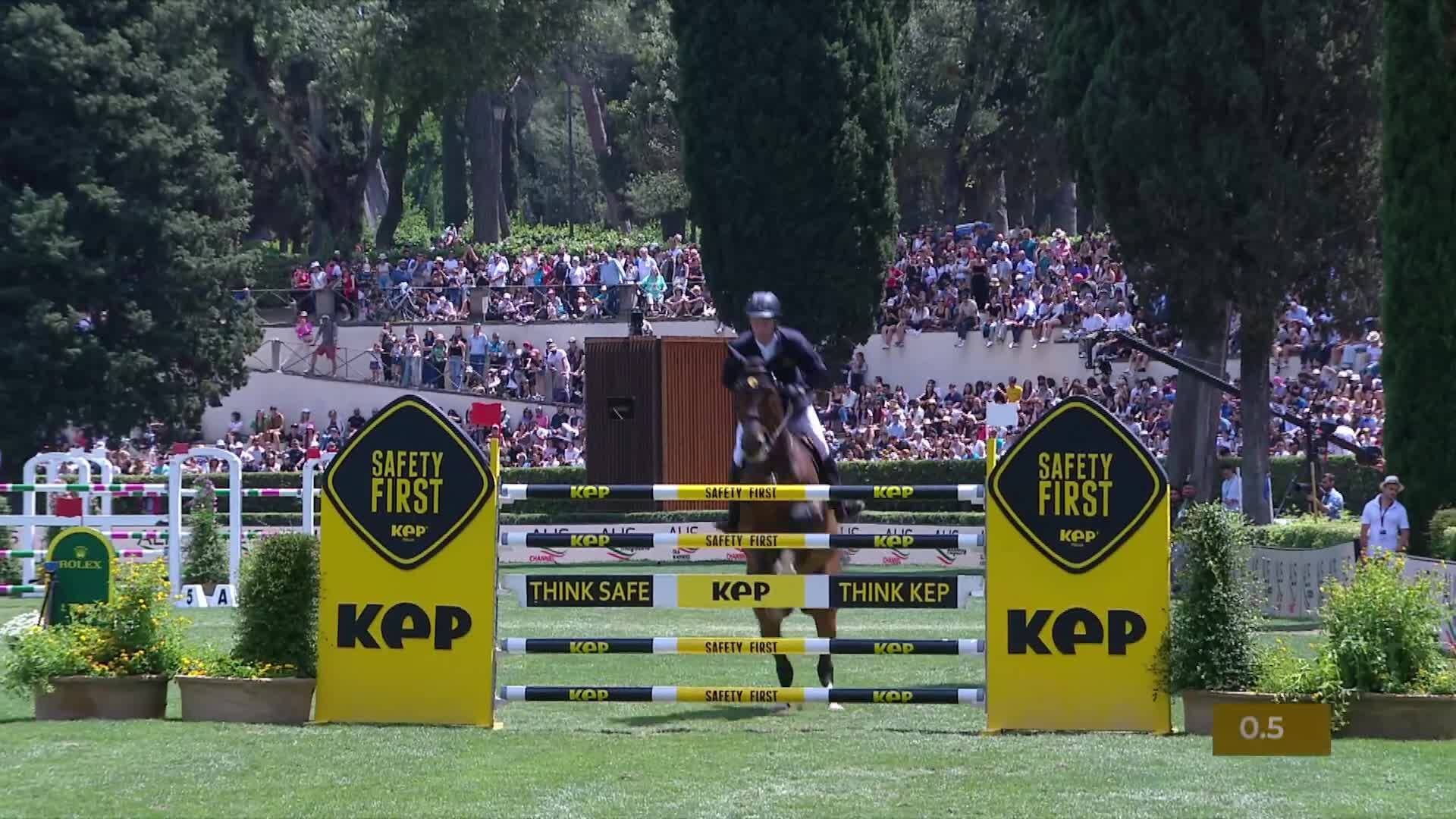 Ben Maher with Dallas Vegas Batilly - CSI 5* Wellington 2025 - Round 1
