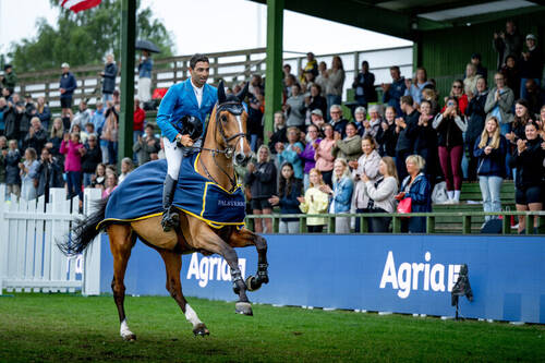 Abdel Saïd wins the qualifying class for the Rolex Grand Prix presented by Agria